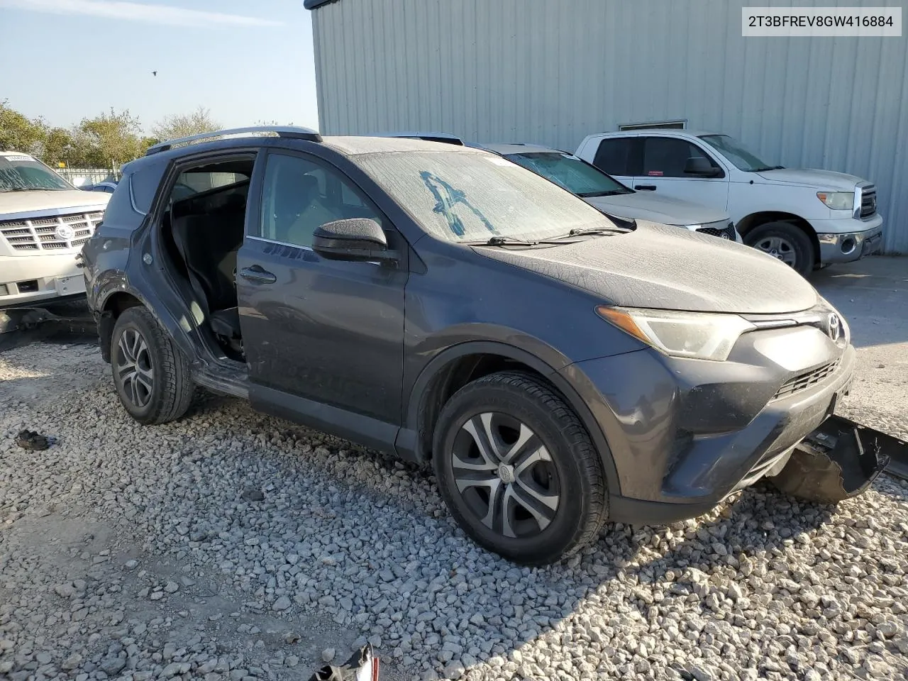 2016 Toyota Rav4 Le VIN: 2T3BFREV8GW416884 Lot: 72823364