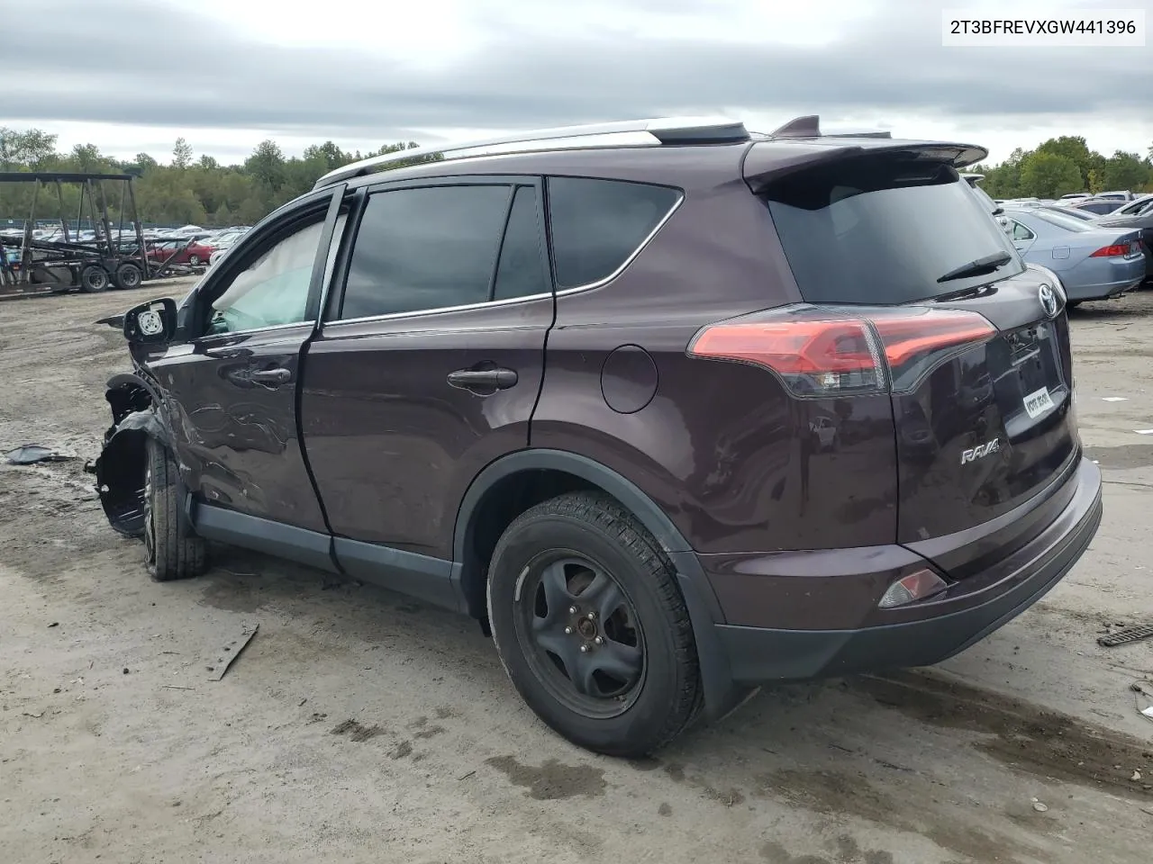 2016 Toyota Rav4 Le VIN: 2T3BFREVXGW441396 Lot: 72966994