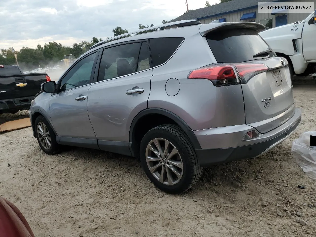 2016 Toyota Rav4 Limited VIN: 2T3YFREV1GW307922 Lot: 72974054