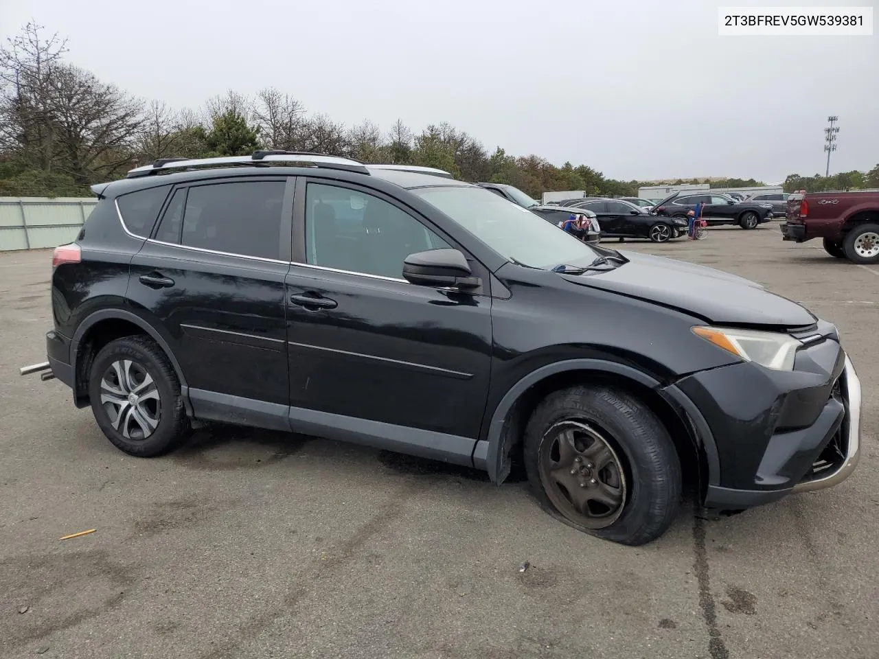 2016 Toyota Rav4 Le VIN: 2T3BFREV5GW539381 Lot: 72988484