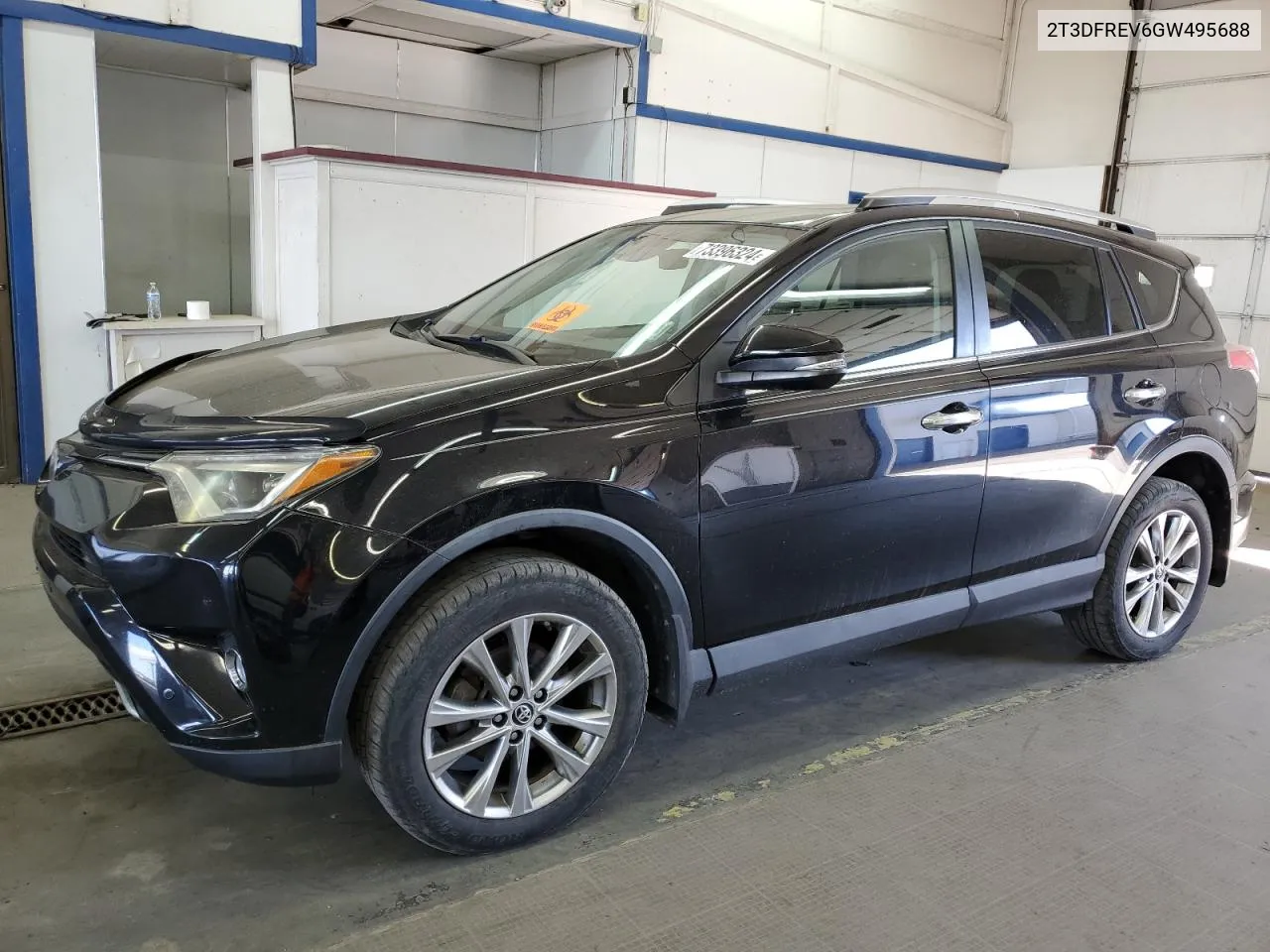 2016 Toyota Rav4 Limited VIN: 2T3DFREV6GW495688 Lot: 73396324