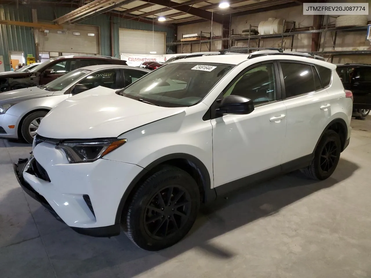 2016 Toyota Rav4 Le VIN: JTMZFREV2GJ087774 Lot: 73491644