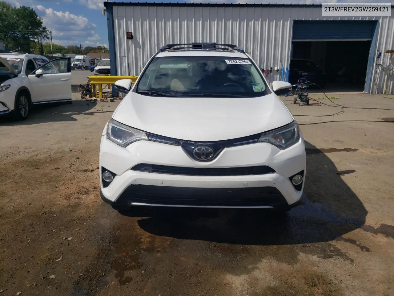 2016 Toyota Rav4 Xle VIN: 2T3WFREV2GW259421 Lot: 73524294