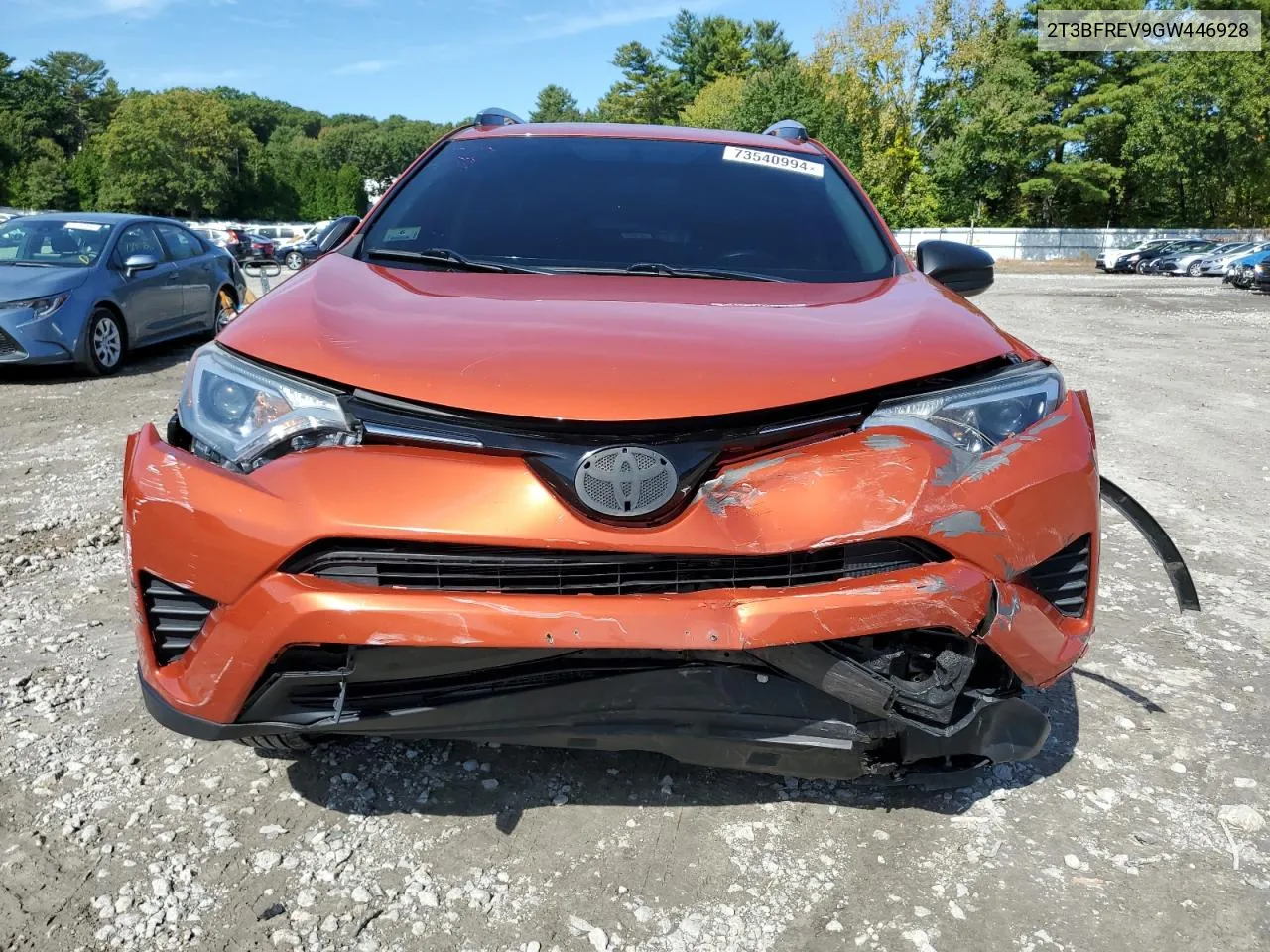 2016 Toyota Rav4 Le VIN: 2T3BFREV9GW446928 Lot: 73540994