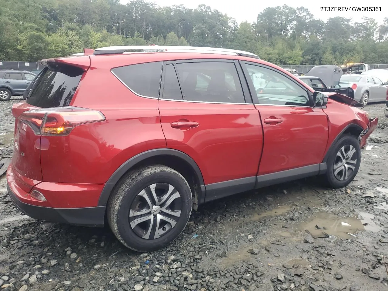 2T3ZFREV4GW305361 2016 Toyota Rav4 Le