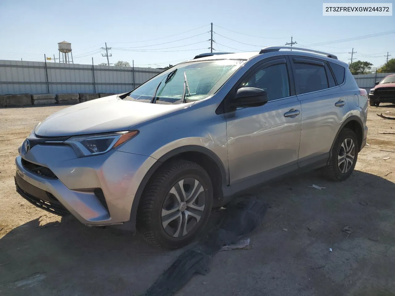 2016 Toyota Rav4 Le VIN: 2T3ZFREVXGW244372 Lot: 74115624