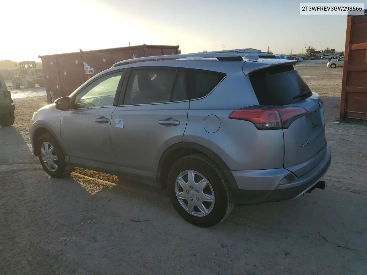 2016 Toyota Rav4 Xle VIN: 2T3WFREV3GW298566 Lot: 74454694