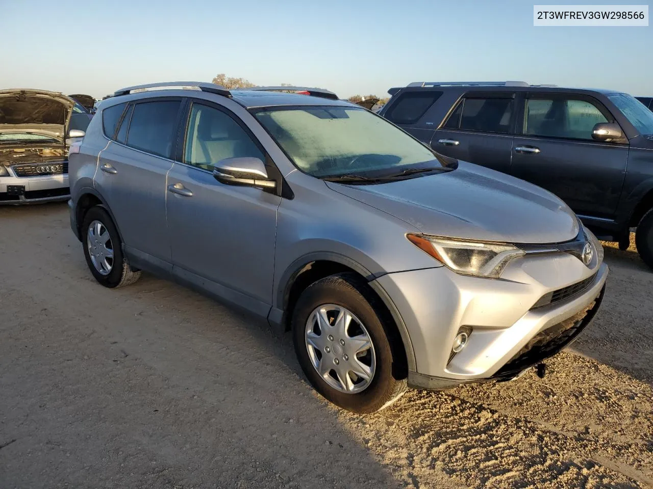 2016 Toyota Rav4 Xle VIN: 2T3WFREV3GW298566 Lot: 74454694