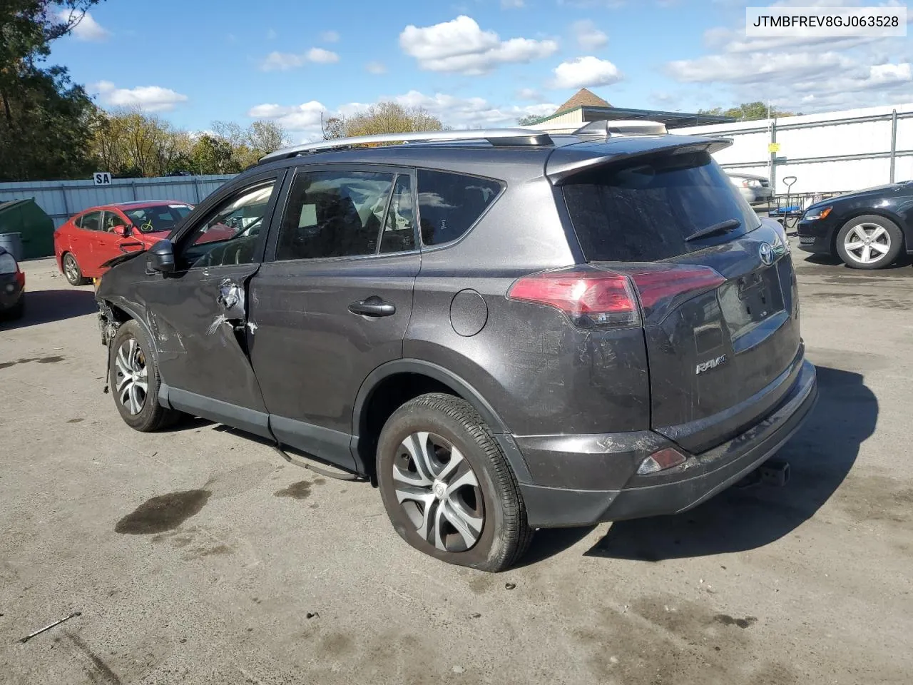 2016 Toyota Rav4 Le VIN: JTMBFREV8GJ063528 Lot: 76204584