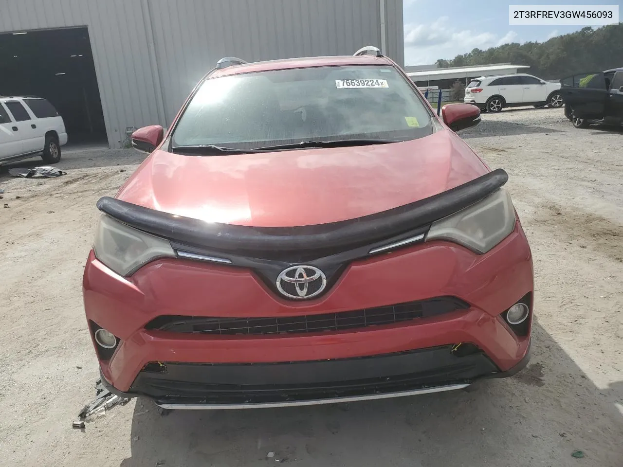 2016 Toyota Rav4 Xle VIN: 2T3RFREV3GW456093 Lot: 76639224