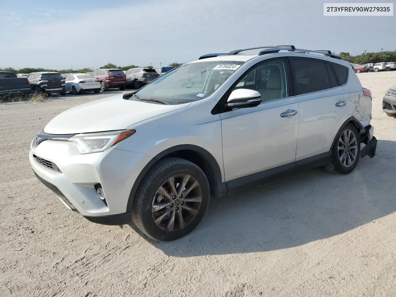 2016 Toyota Rav4 Limited VIN: 2T3YFREV9GW279335 Lot: 76784024