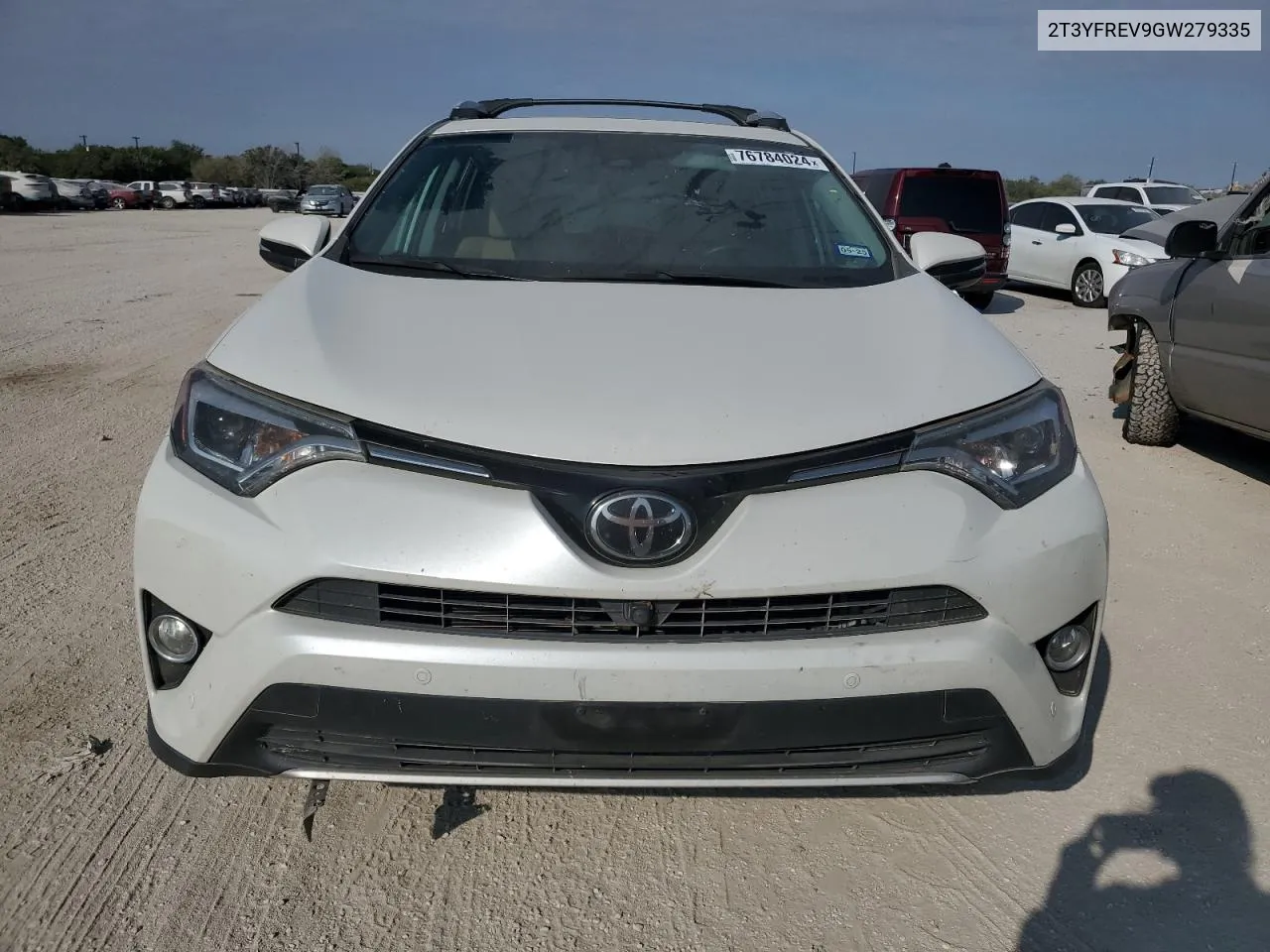 2016 Toyota Rav4 Limited VIN: 2T3YFREV9GW279335 Lot: 76784024