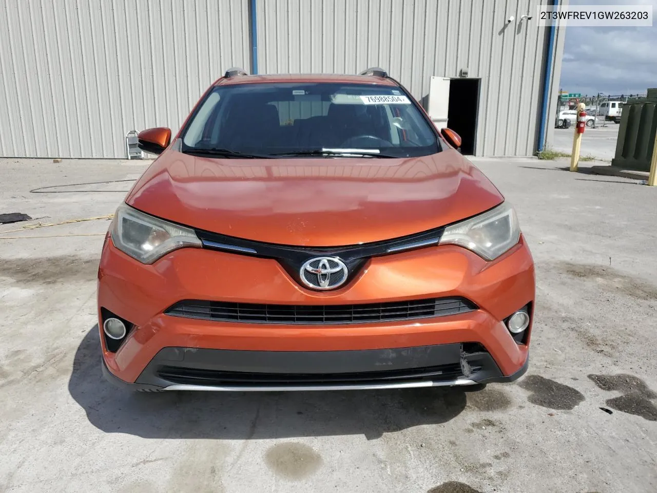 2016 Toyota Rav4 Xle VIN: 2T3WFREV1GW263203 Lot: 76988504