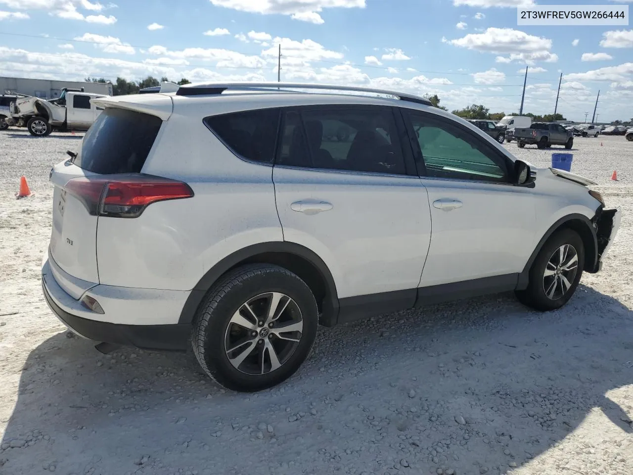 2016 Toyota Rav4 Xle VIN: 2T3WFREV5GW266444 Lot: 77330534