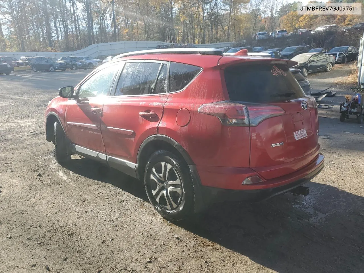 2016 Toyota Rav4 Le VIN: JTMBFREV7GJ097511 Lot: 77410684