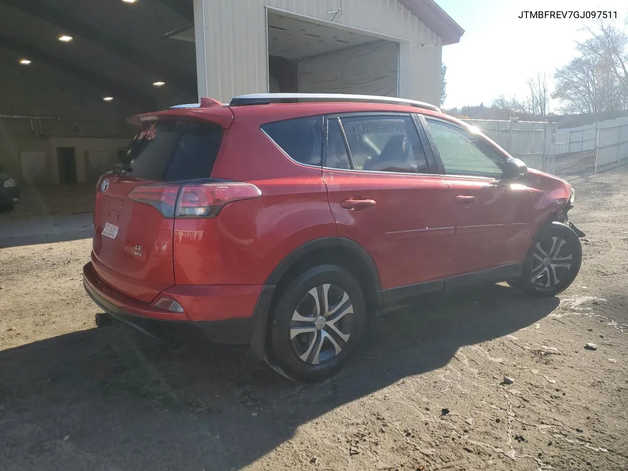 2016 Toyota Rav4 Le VIN: JTMBFREV7GJ097511 Lot: 77410684