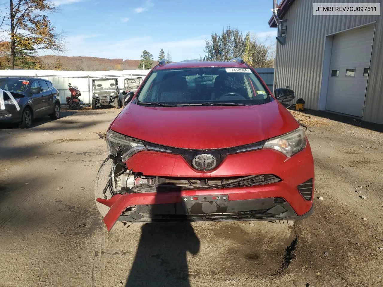 2016 Toyota Rav4 Le VIN: JTMBFREV7GJ097511 Lot: 77410684