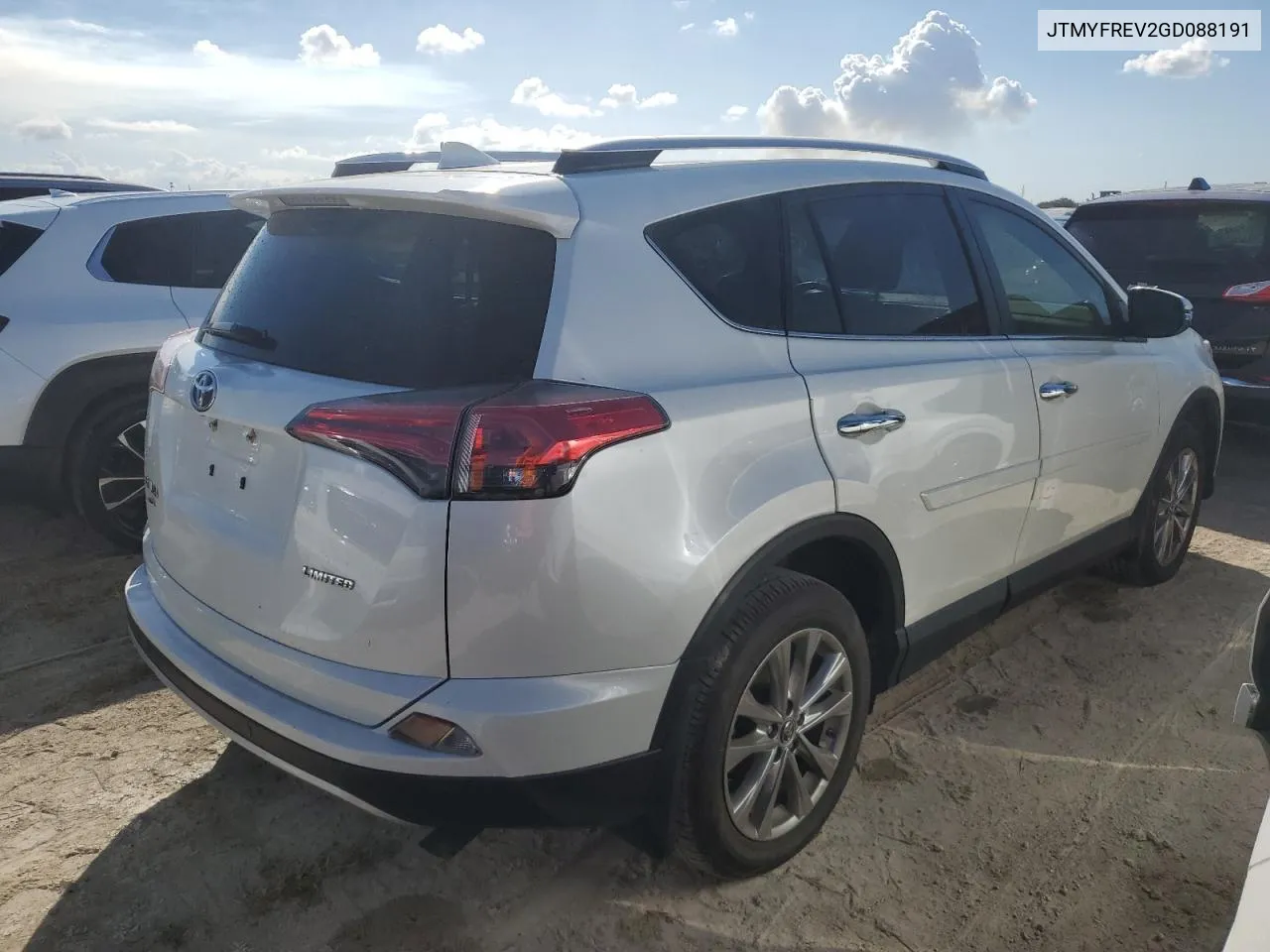 2016 Toyota Rav4 Limited VIN: JTMYFREV2GD088191 Lot: 77548144