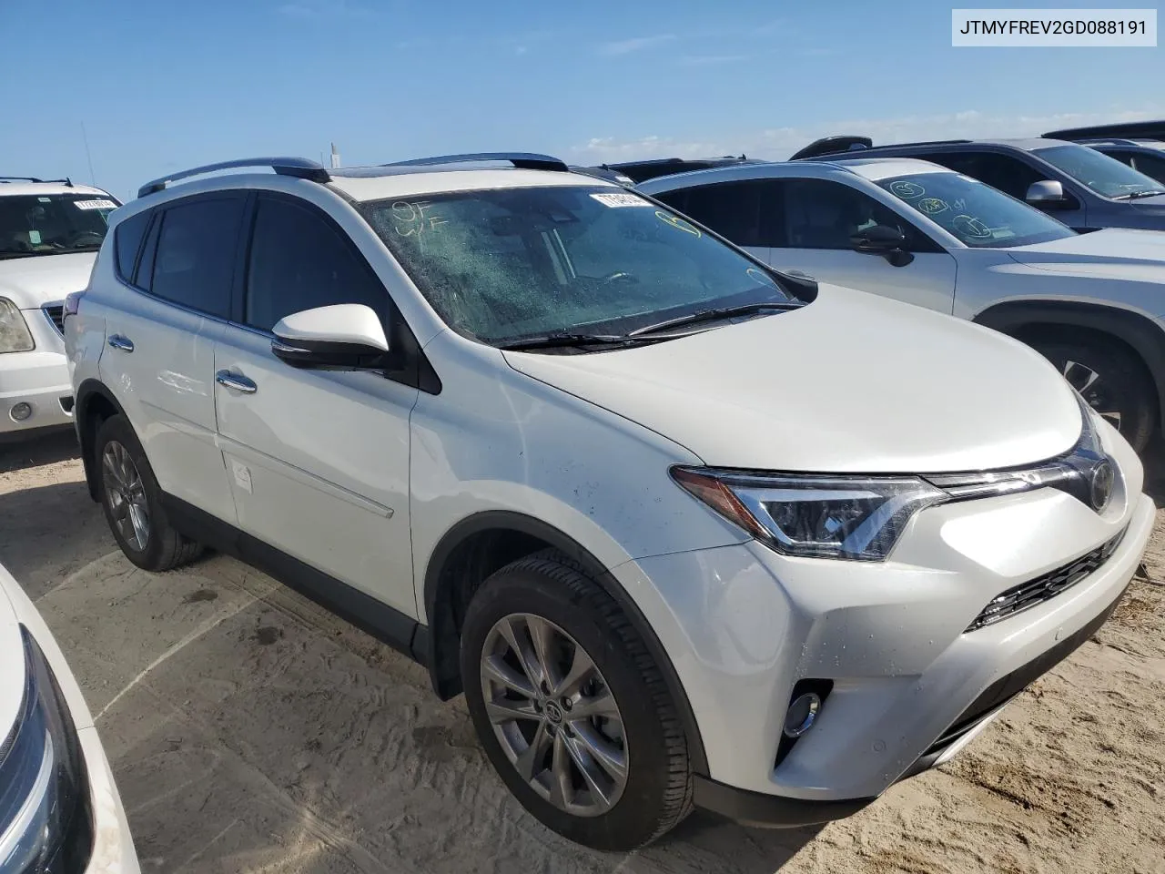 2016 Toyota Rav4 Limited VIN: JTMYFREV2GD088191 Lot: 77548144