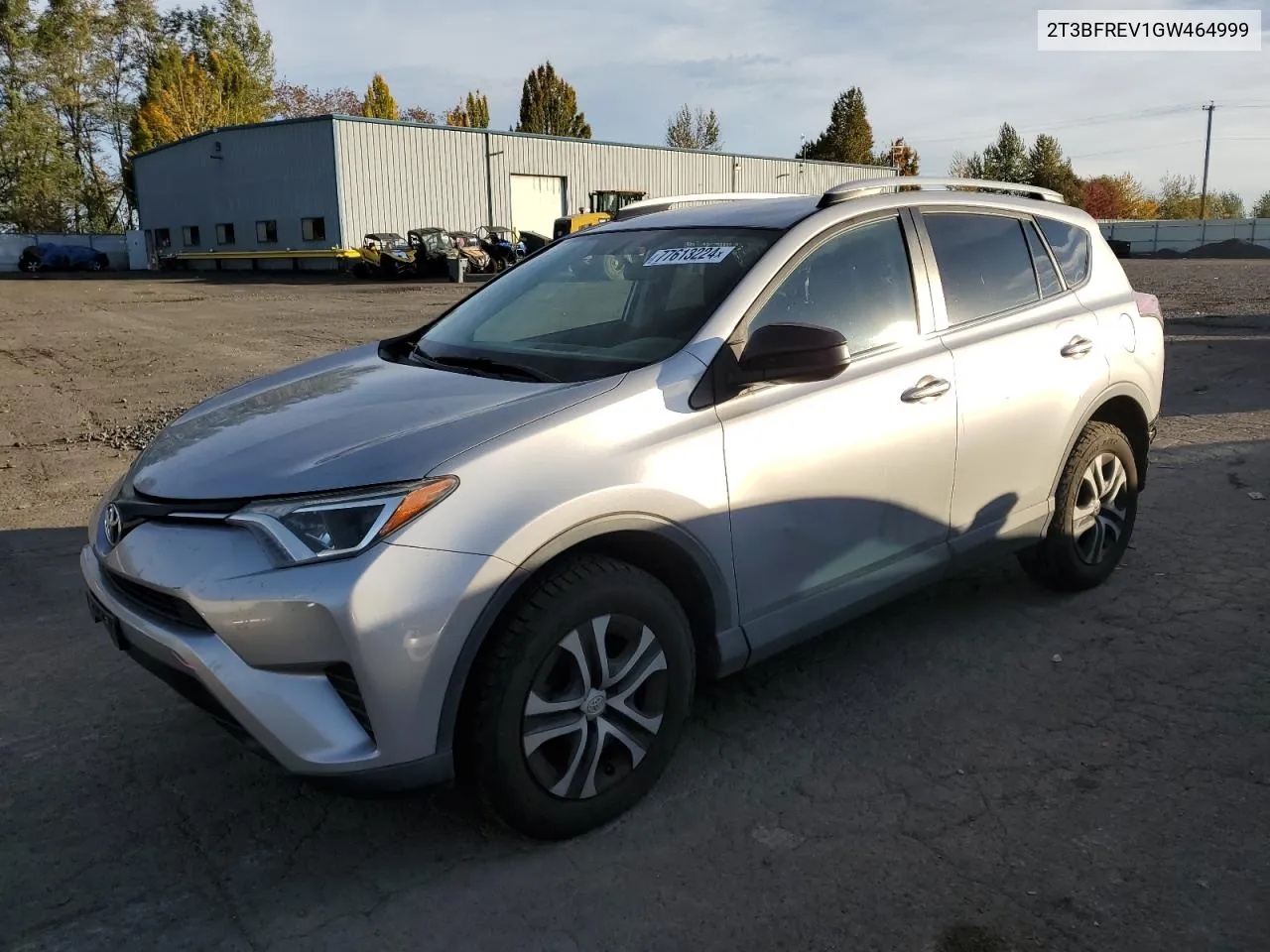 2016 Toyota Rav4 Le VIN: 2T3BFREV1GW464999 Lot: 77613224