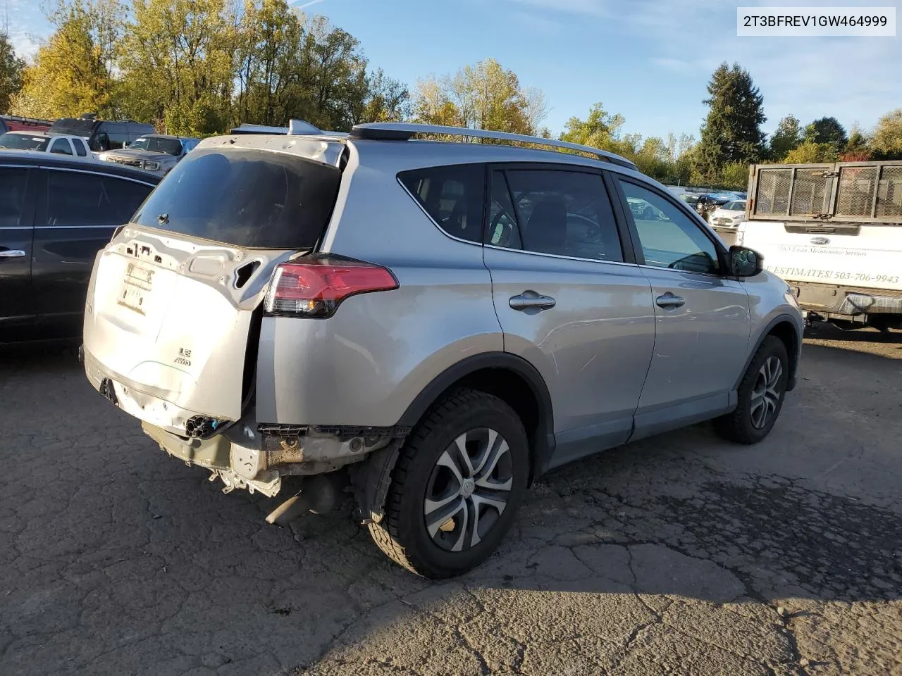 2016 Toyota Rav4 Le VIN: 2T3BFREV1GW464999 Lot: 77613224