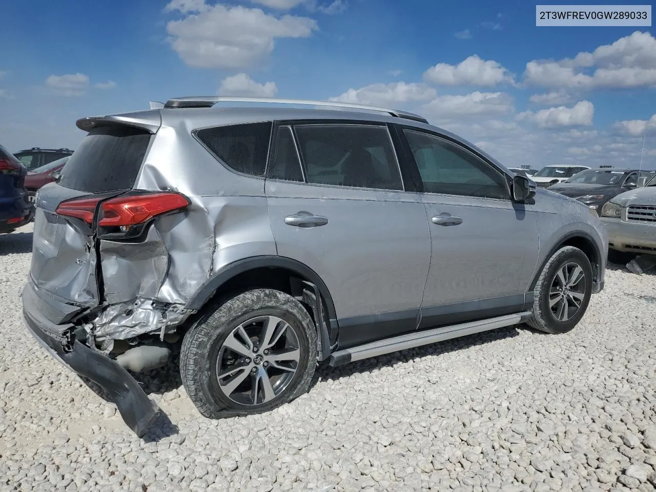 2016 Toyota Rav4 Xle VIN: 2T3WFREV0GW289033 Lot: 77944654