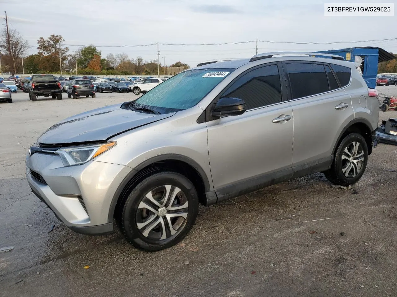 2016 Toyota Rav4 Le VIN: 2T3BFREV1GW529625 Lot: 78043404