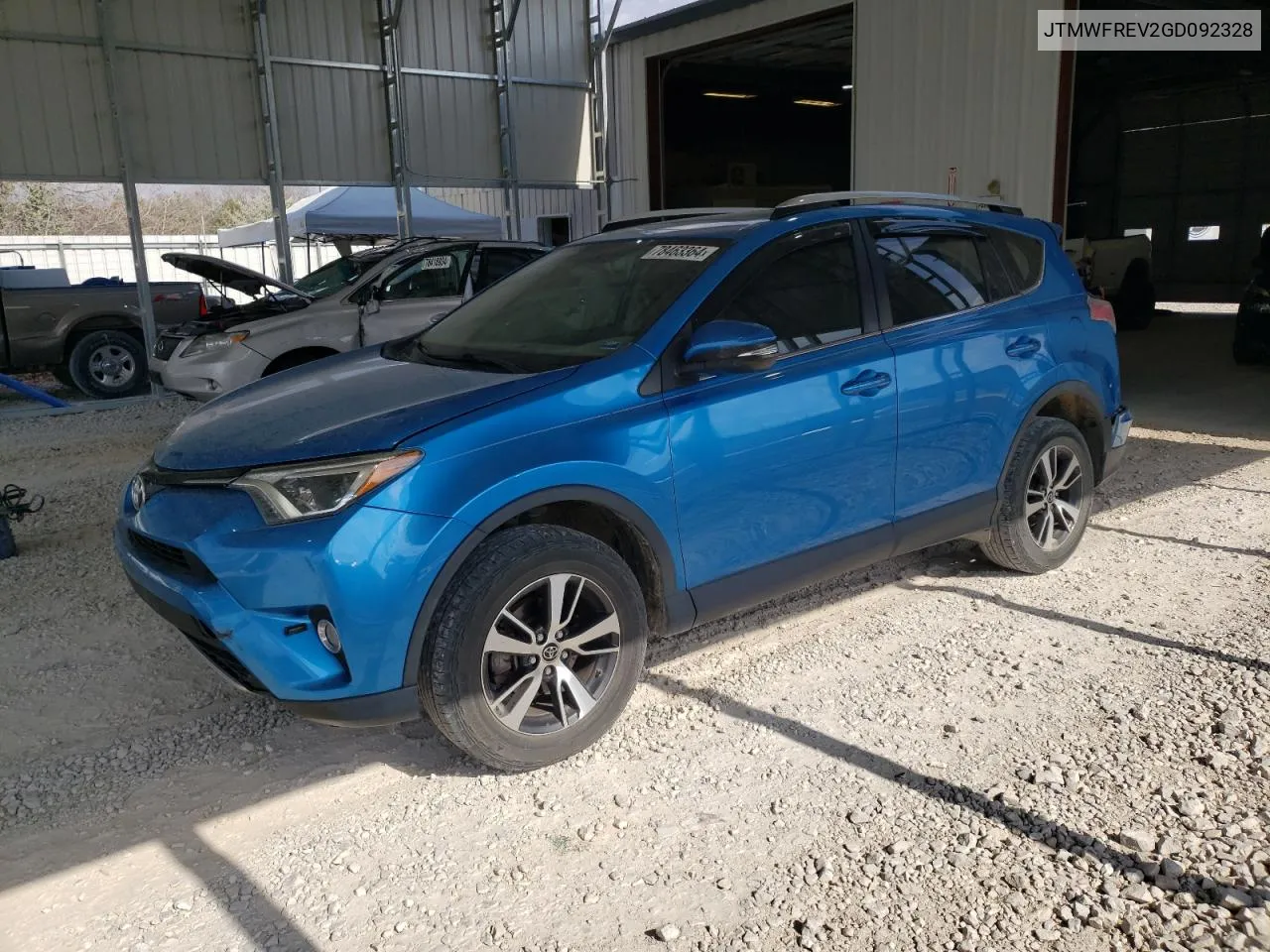 2016 Toyota Rav4 Xle VIN: JTMWFREV2GD092328 Lot: 78463364