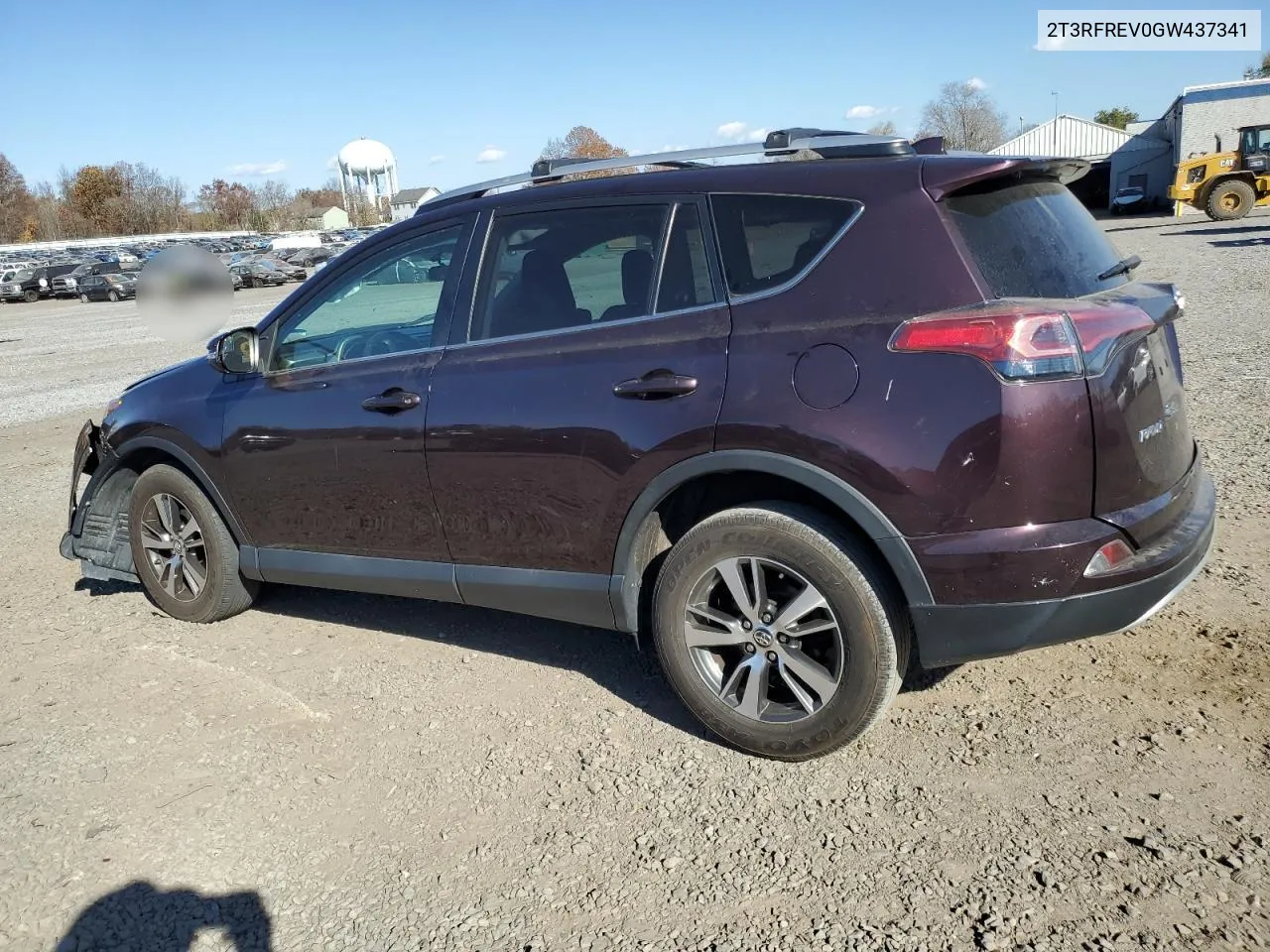 2016 Toyota Rav4 Xle VIN: 2T3RFREV0GW437341 Lot: 78551184