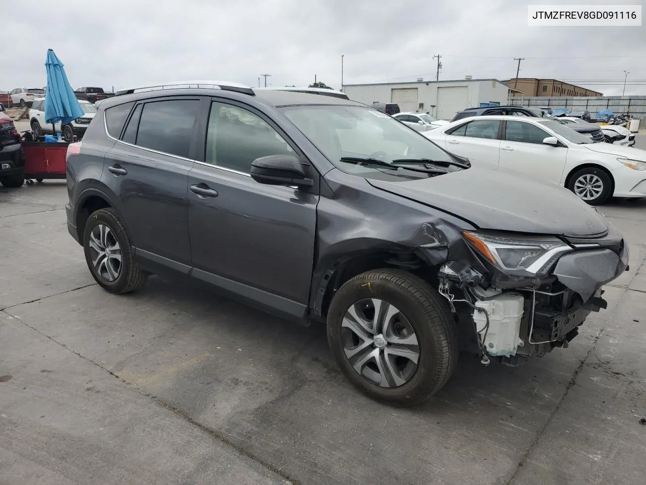 2016 Toyota Rav4 Le VIN: JTMZFREV8GD091116 Lot: 78656464