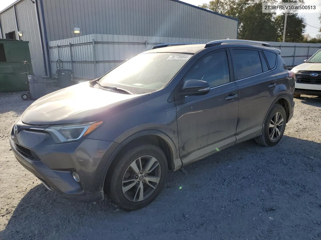 2016 Toyota Rav4 Xle VIN: 2T3RFREV1GW500513 Lot: 78778984