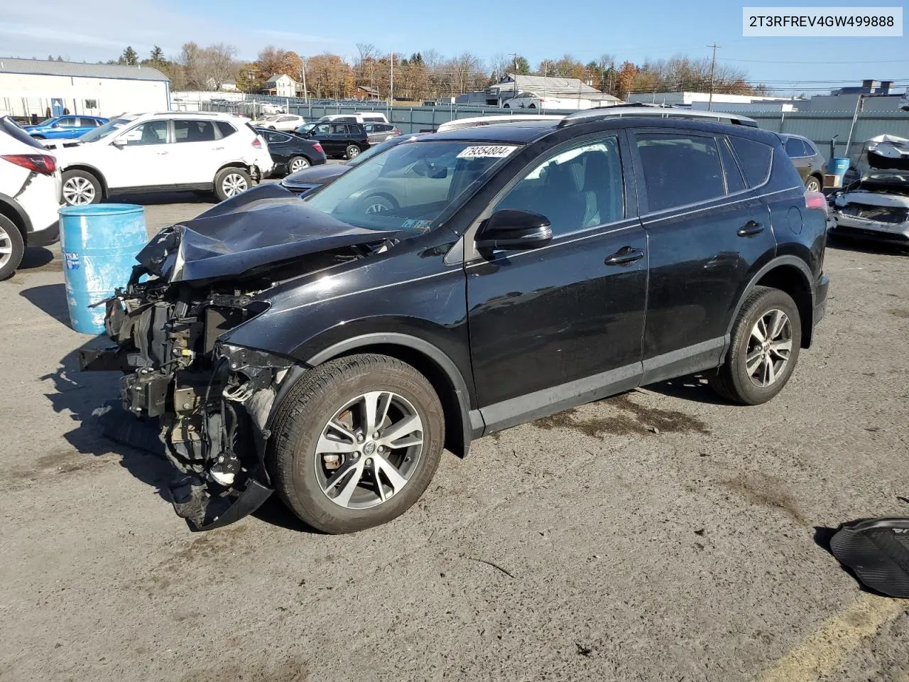 2016 Toyota Rav4 Xle VIN: 2T3RFREV4GW499888 Lot: 79354804