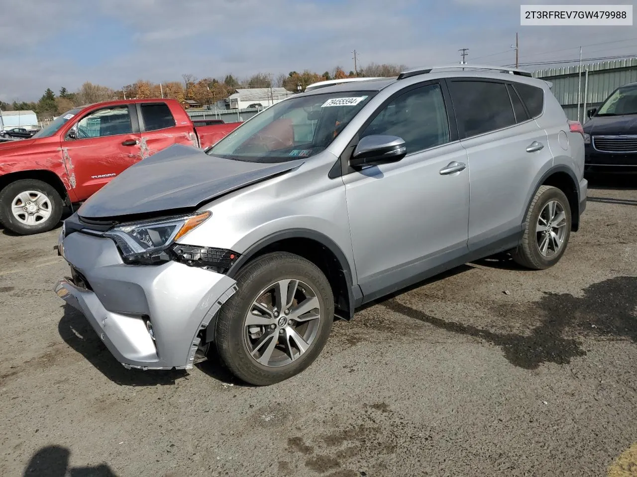 2016 Toyota Rav4 Xle VIN: 2T3RFREV7GW479988 Lot: 79455594