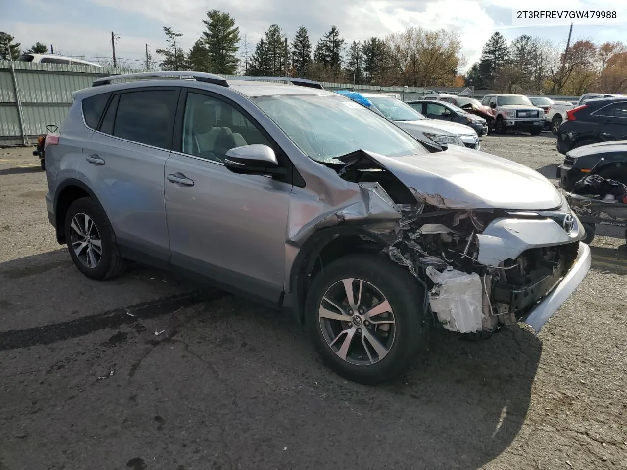 2016 Toyota Rav4 Xle VIN: 2T3RFREV7GW479988 Lot: 79455594