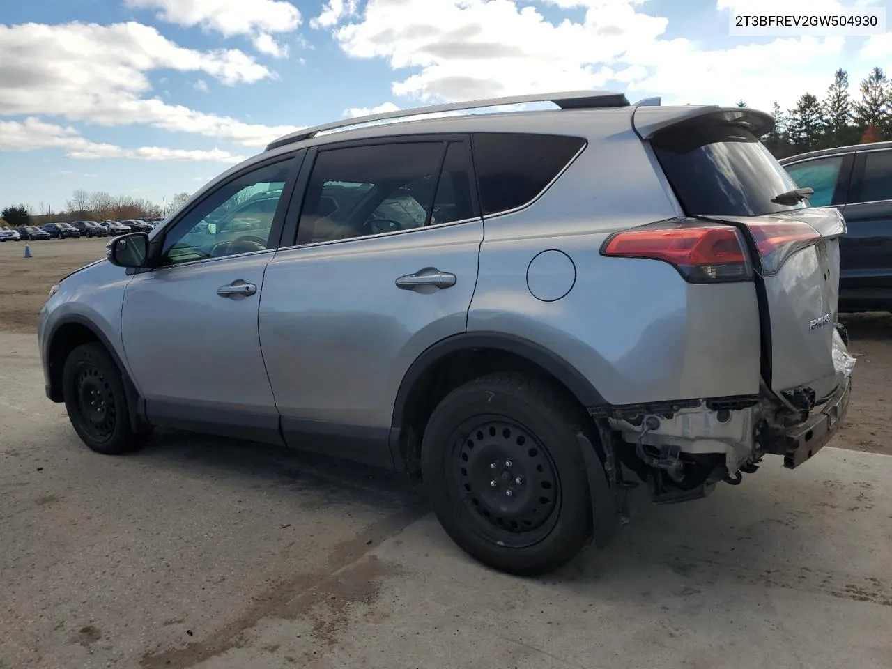 2016 Toyota Rav4 Le VIN: 2T3BFREV2GW504930 Lot: 79521374