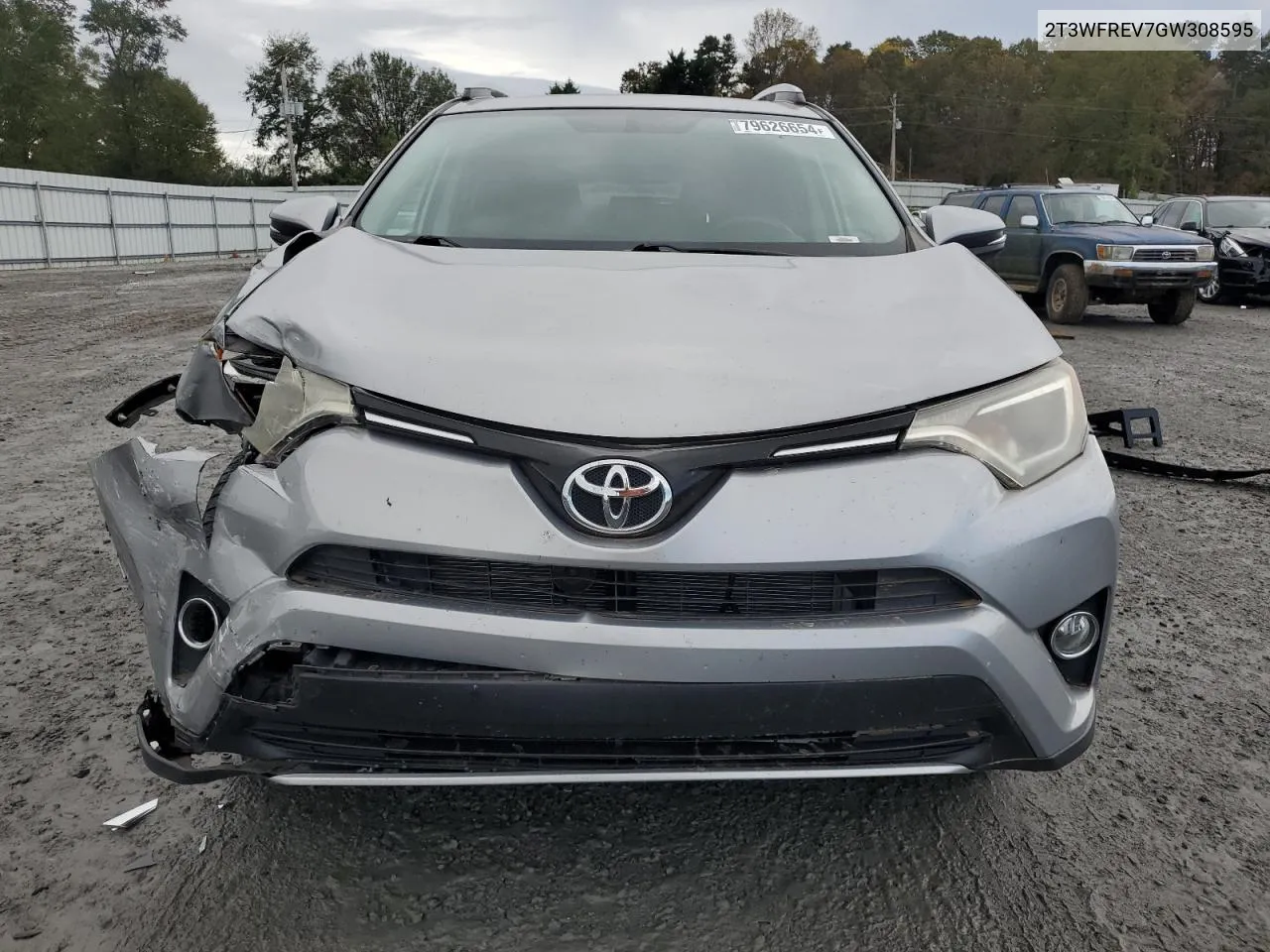 2016 Toyota Rav4 Xle VIN: 2T3WFREV7GW308595 Lot: 79626654