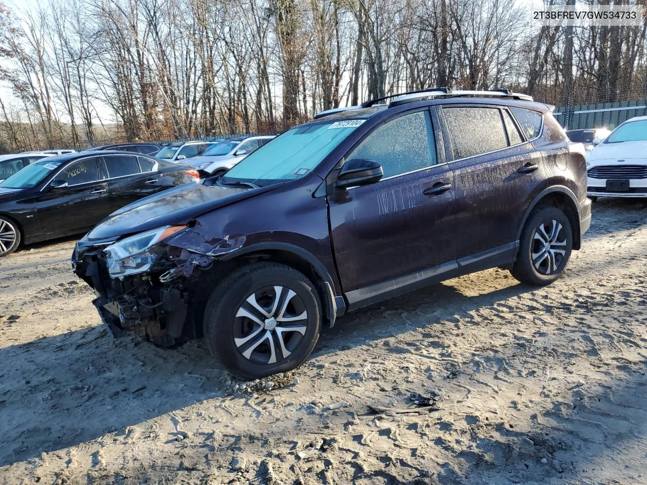 2016 Toyota Rav4 Le VIN: 2T3BFREV7GW534733 Lot: 79729104