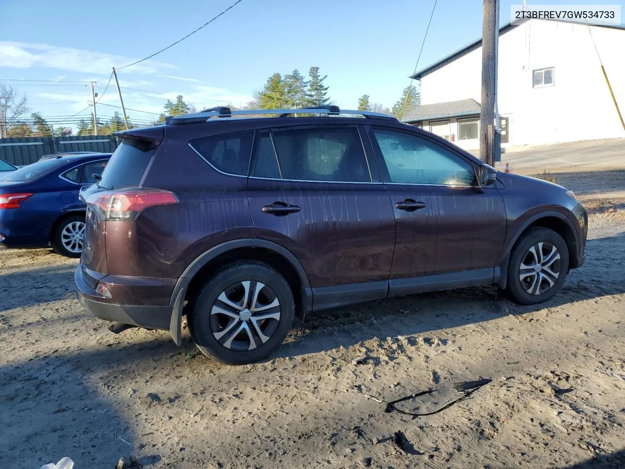 2016 Toyota Rav4 Le VIN: 2T3BFREV7GW534733 Lot: 79729104