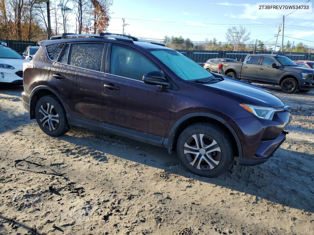 2016 Toyota Rav4 Le VIN: 2T3BFREV7GW534733 Lot: 79729104