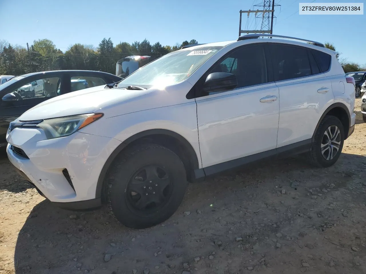 2016 Toyota Rav4 Le VIN: 2T3ZFREV8GW251384 Lot: 79899684