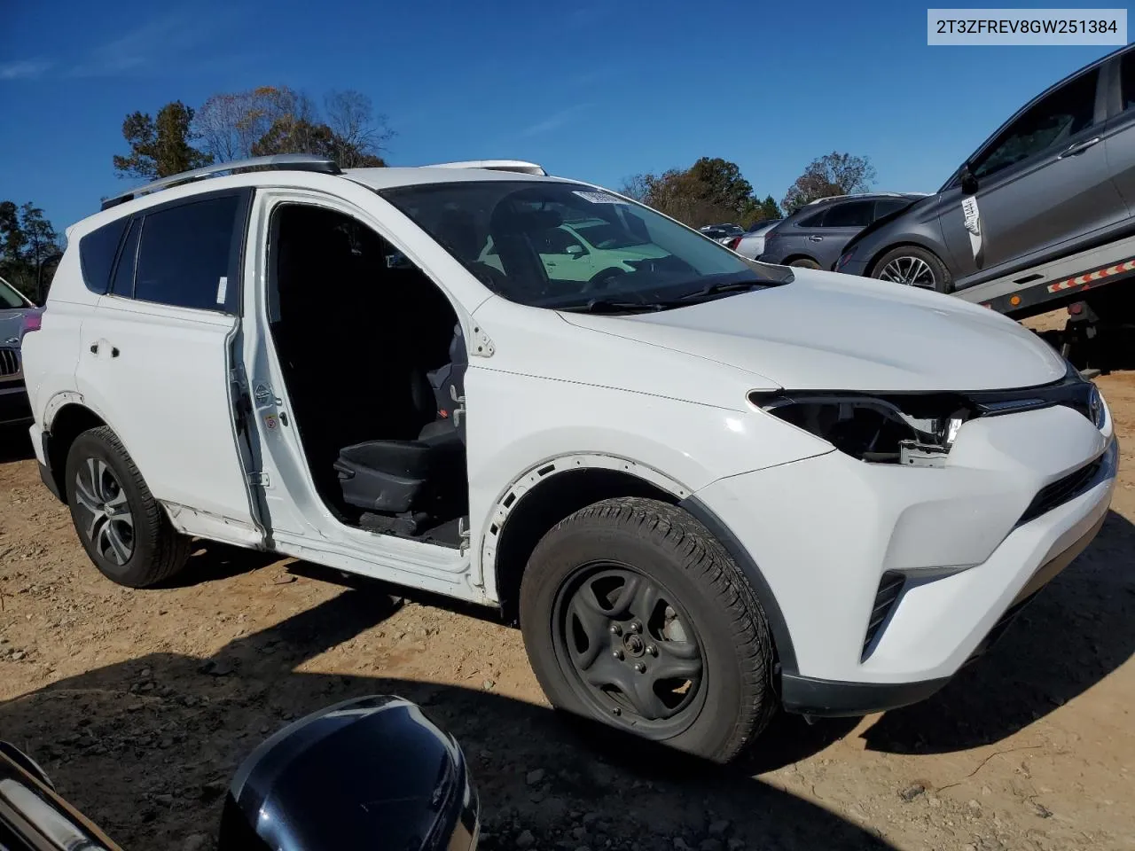 2016 Toyota Rav4 Le VIN: 2T3ZFREV8GW251384 Lot: 79899684