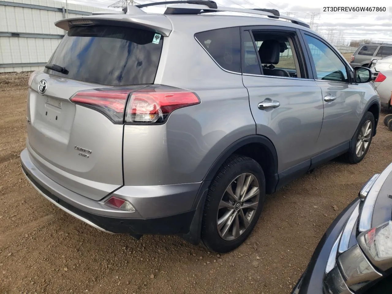 2016 Toyota Rav4 Limited VIN: 2T3DFREV6GW467860 Lot: 79964104