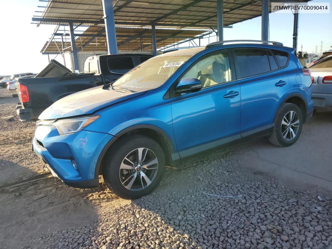 2016 Toyota Rav4 Xle VIN: JTMWFREV7GD090414 Lot: 80128204