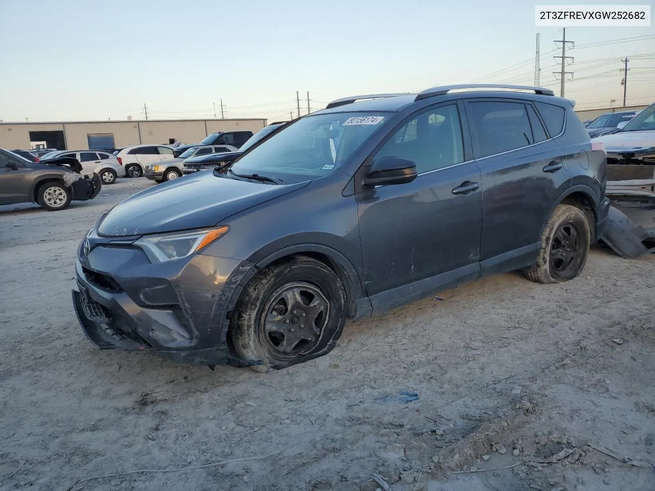 2016 Toyota Rav4 Le VIN: 2T3ZFREVXGW252682 Lot: 80156174