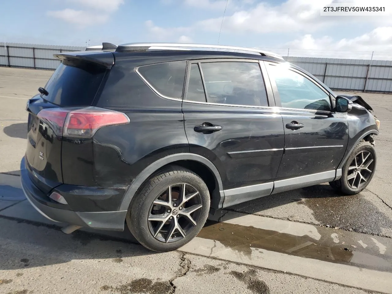 2016 Toyota Rav4 Se VIN: 2T3JFREV5GW435341 Lot: 80222774