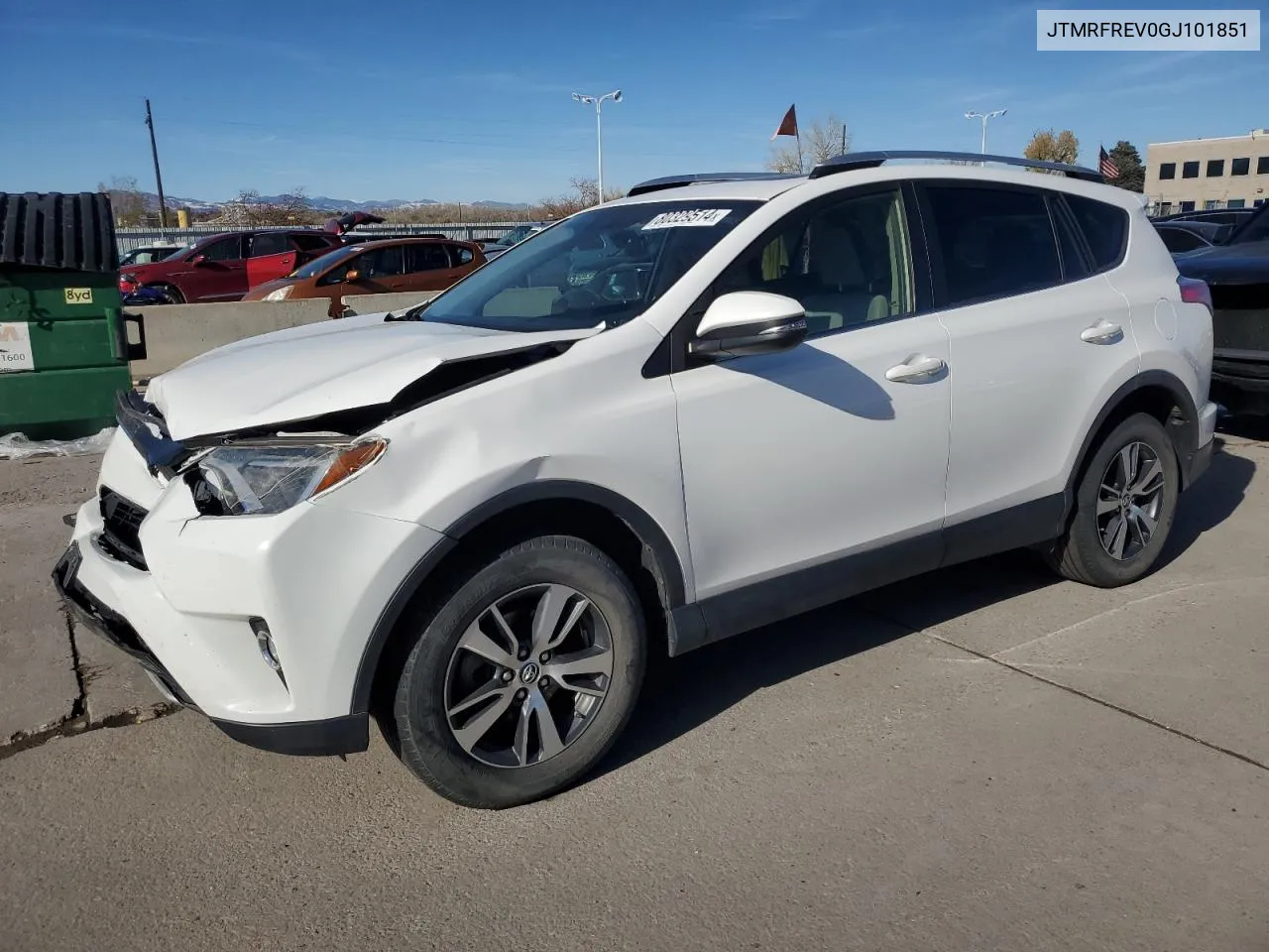 2016 Toyota Rav4 Xle VIN: JTMRFREV0GJ101851 Lot: 80329514