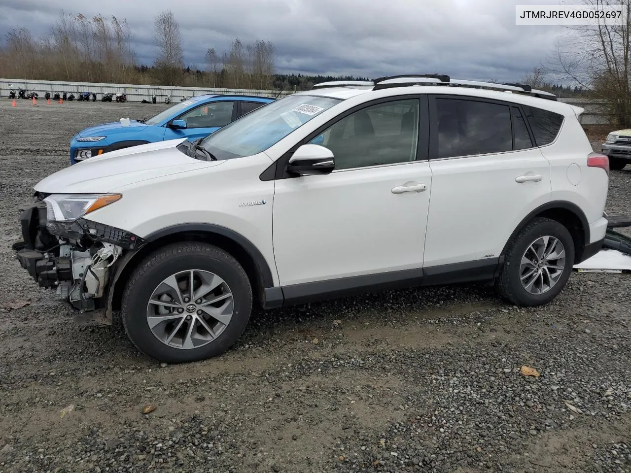 2016 Toyota Rav4 Hv Xle VIN: JTMRJREV4GD052697 Lot: 80339364