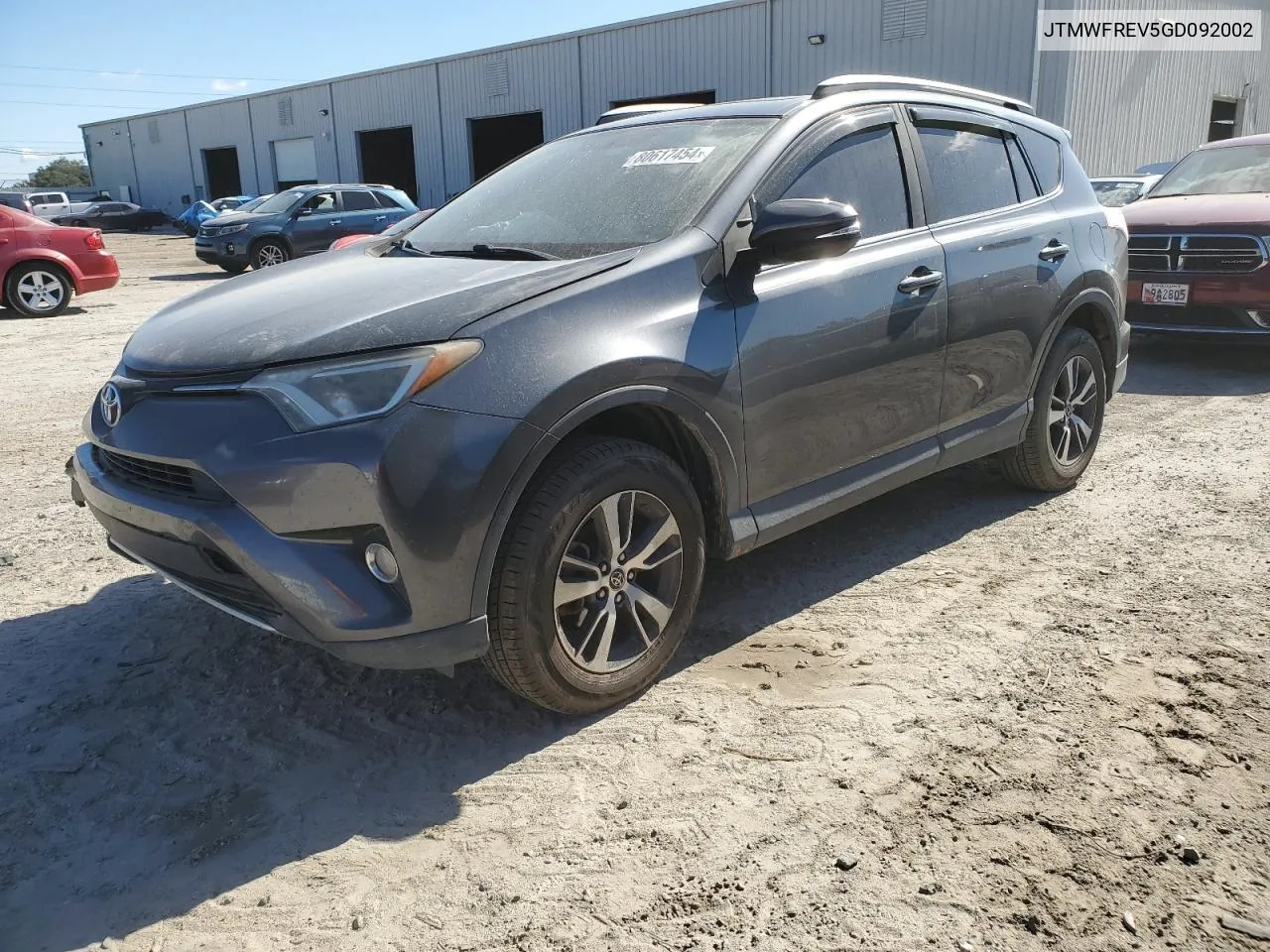 2016 Toyota Rav4 Xle VIN: JTMWFREV5GD092002 Lot: 80617454