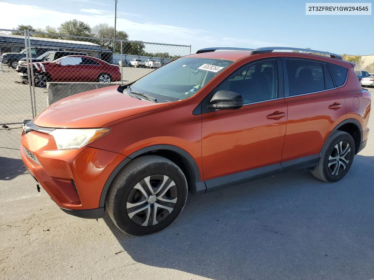 2016 Toyota Rav4 Le VIN: 2T3ZFREV1GW294545 Lot: 80639264