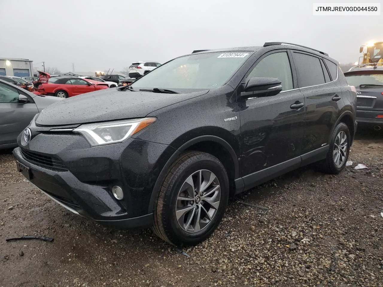 2016 Toyota Rav4 Hv Xle VIN: JTMRJREV0GD044550 Lot: 81097944